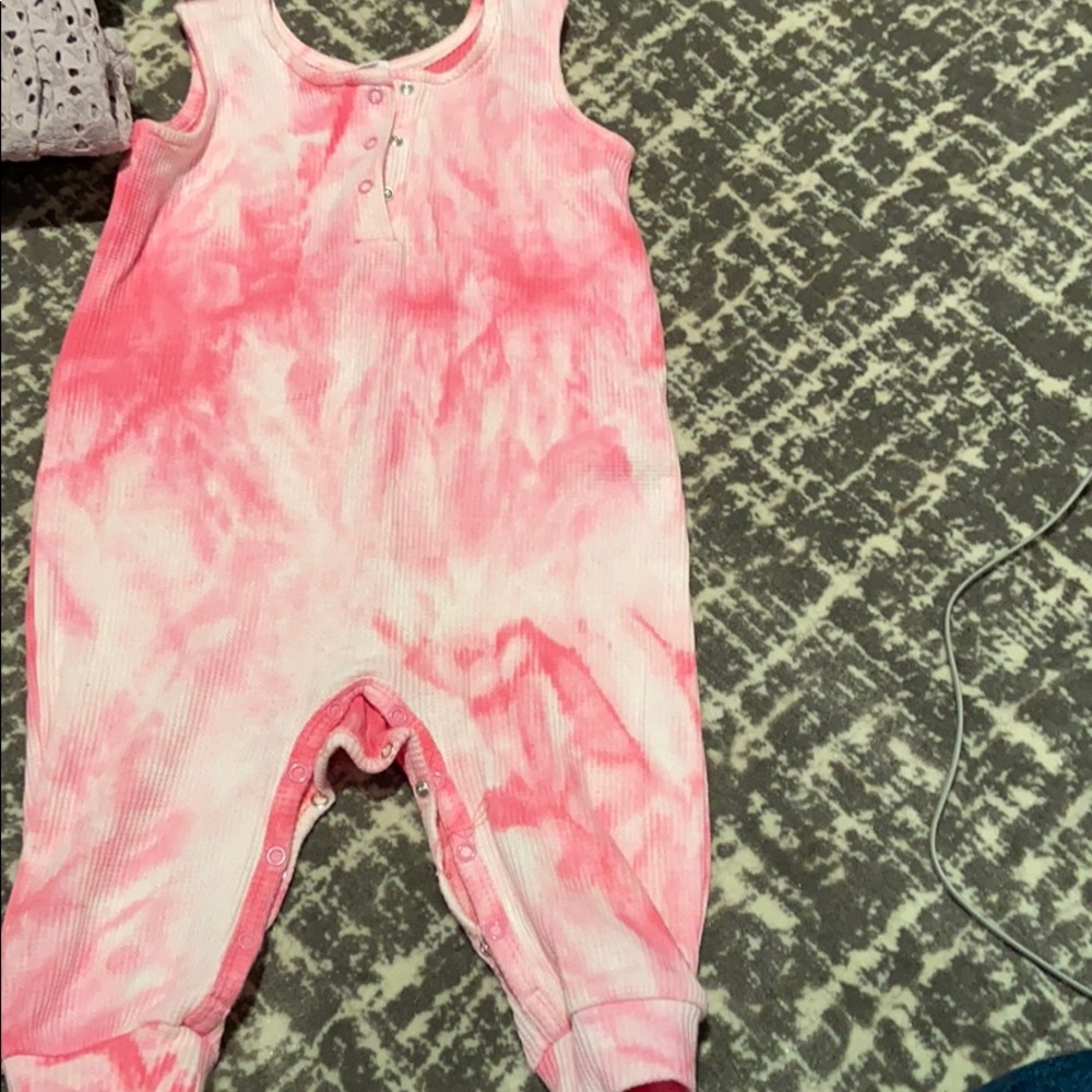 Tie dye onesie